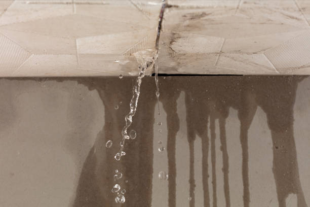 Professional Flood Damage Cleanup technician working in Rensselaerville, NY